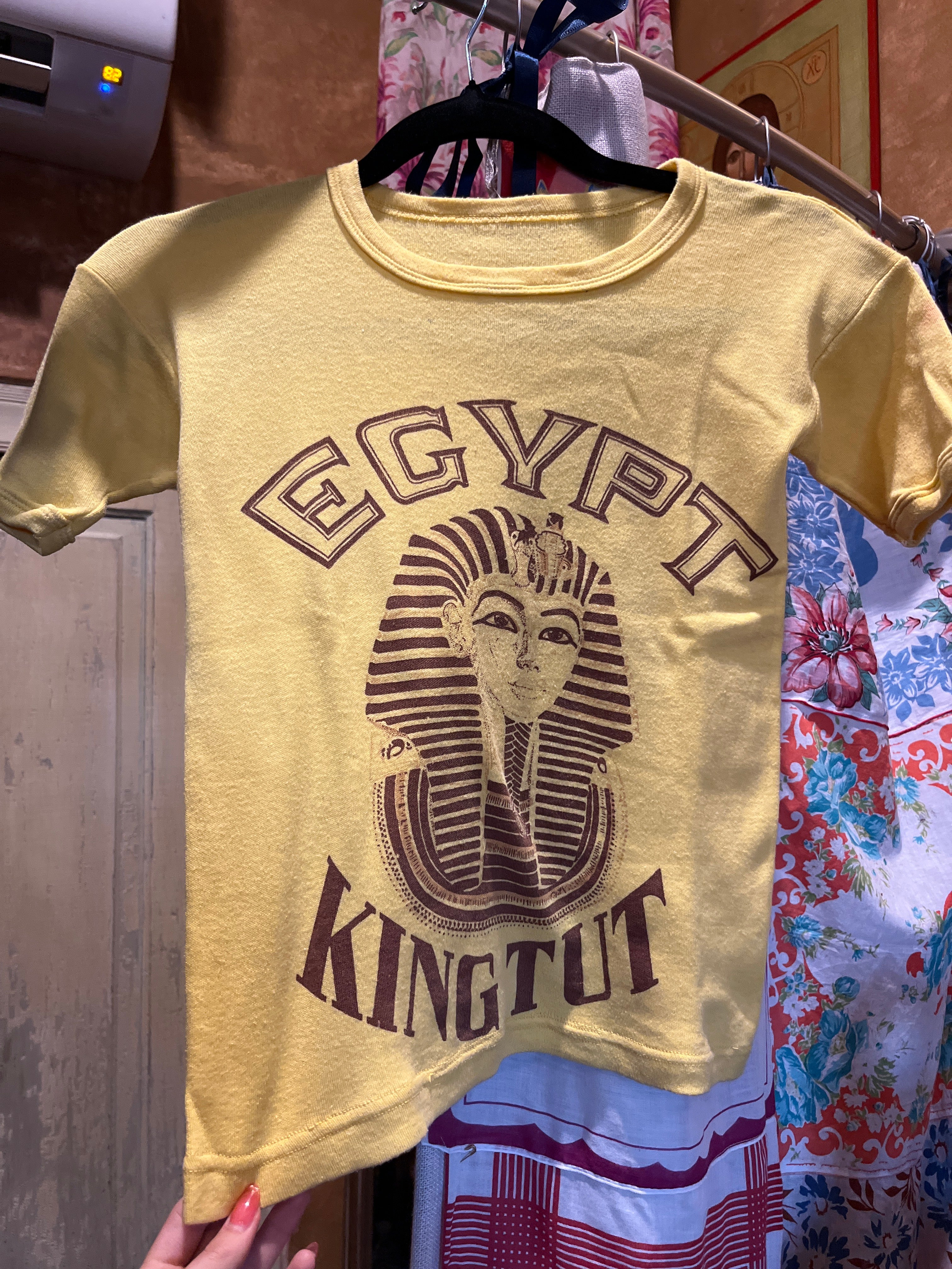 1970s Egypt souvenir shirt