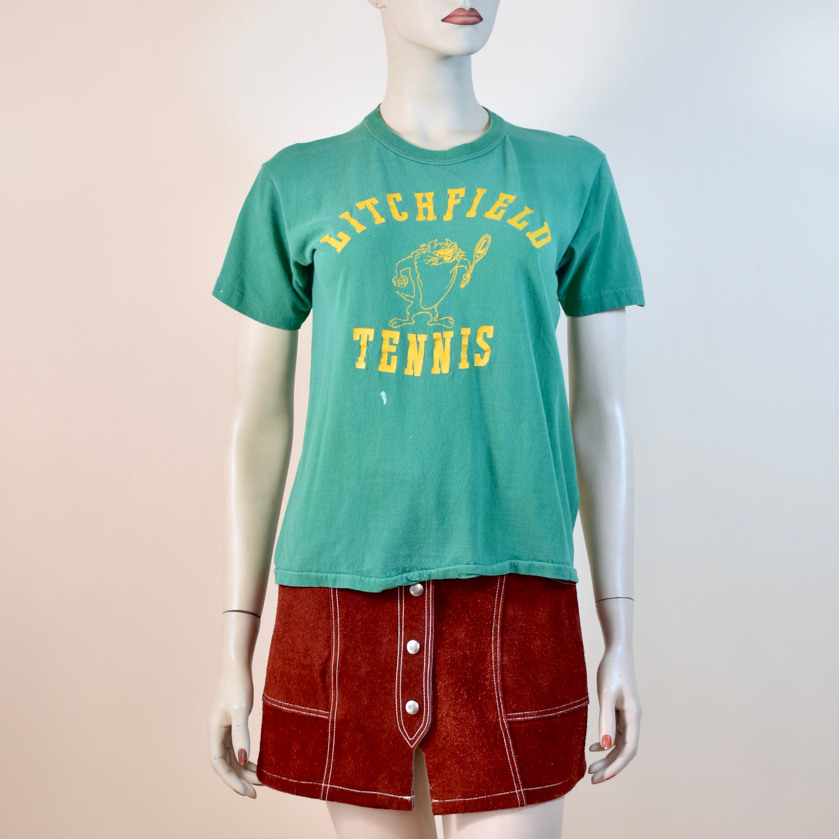 1970's Litchfield Tennis with a sick Tasmanian Devil graphic!