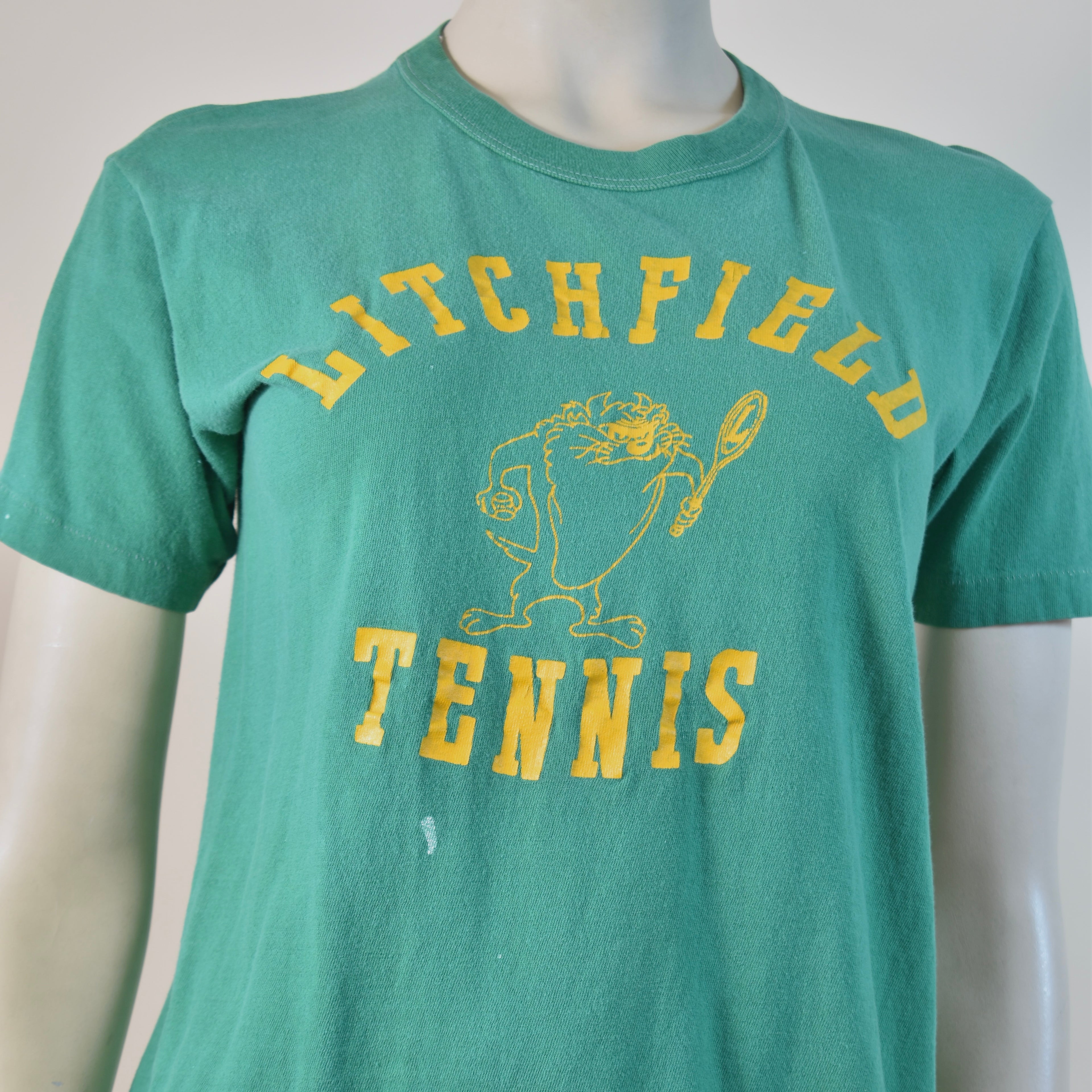 1970's Litchfield Tennis with a sick Tasmanian Devil graphic!