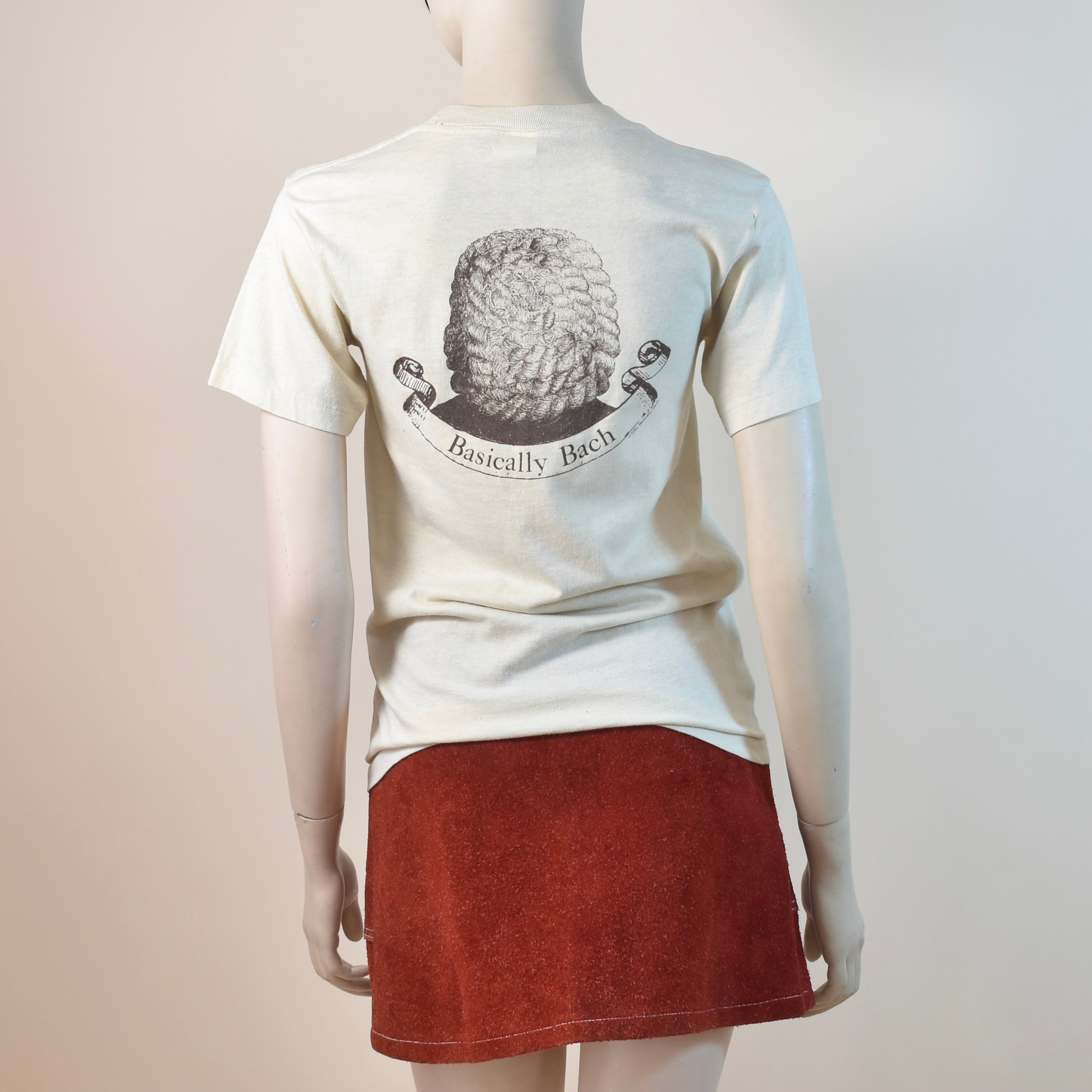 1984 Johann Sebastian Bach novelty graphic t-shirt