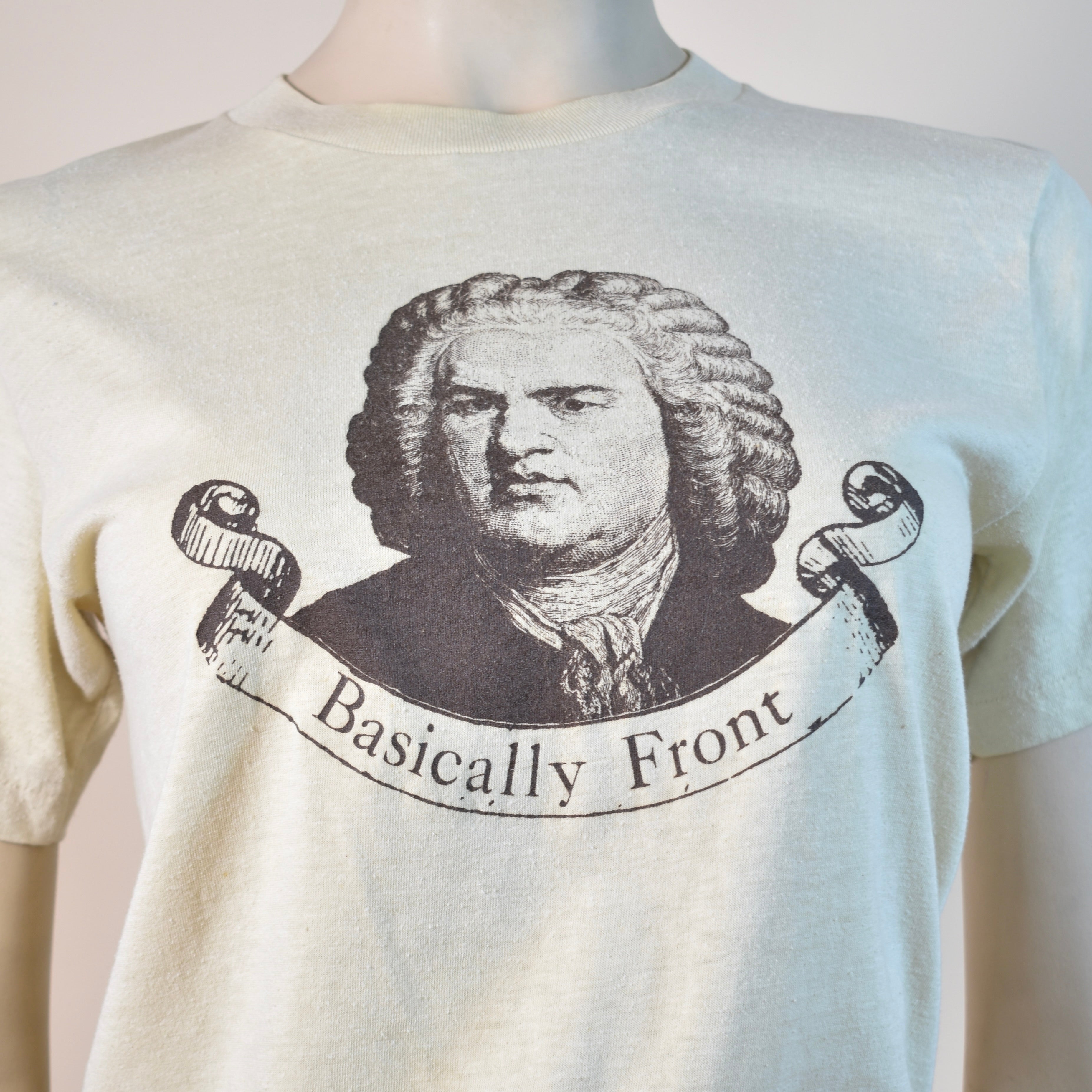 1984 Johann Sebastian Bach novelty graphic t-shirt
