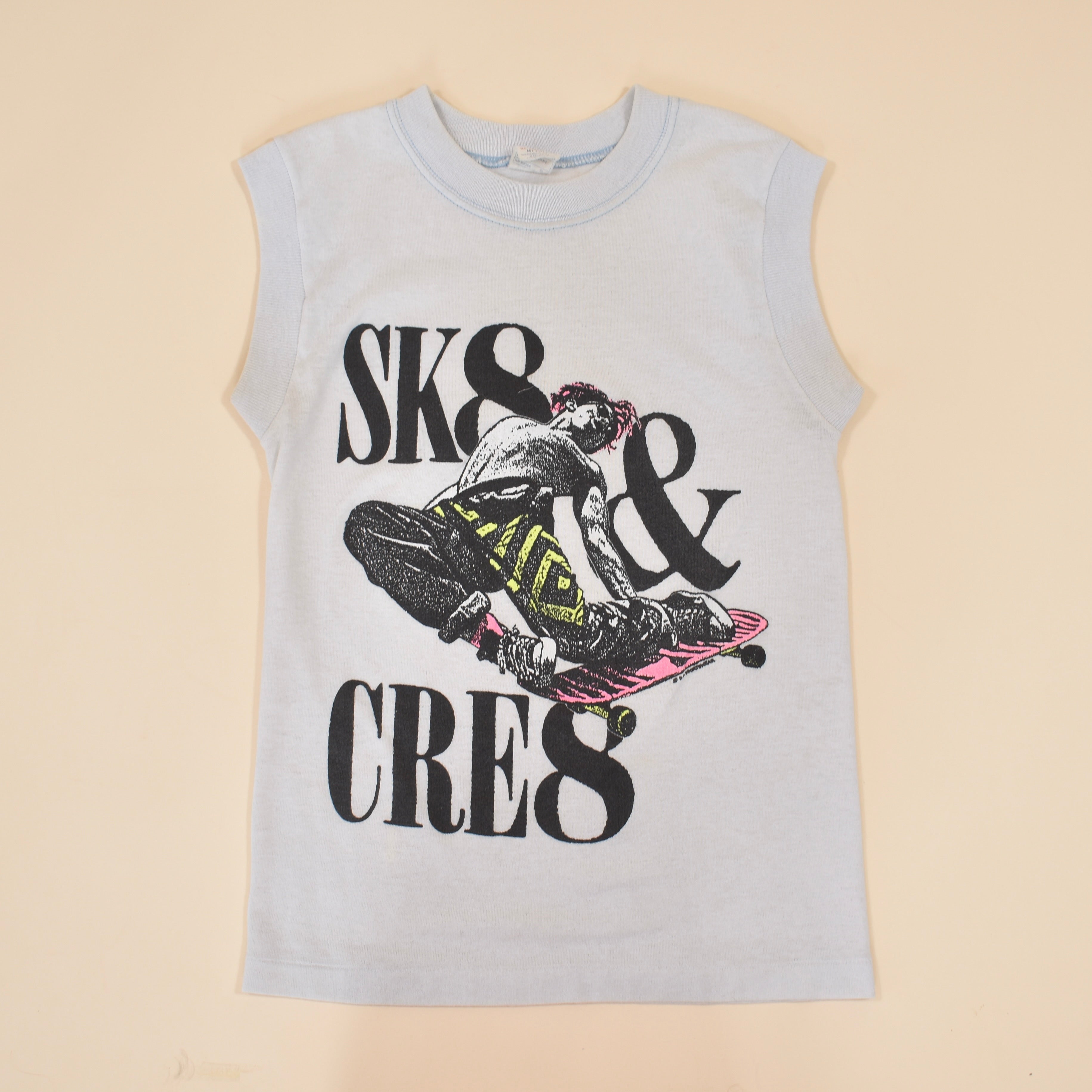 1980's D.G. Sportswear skateboard muscle tank