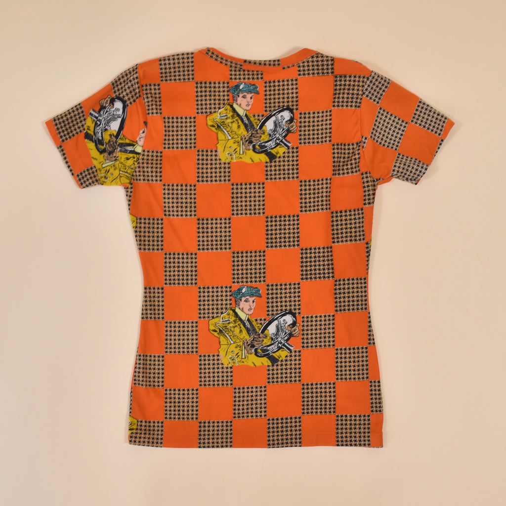 1960's graphic nylon t-shirt