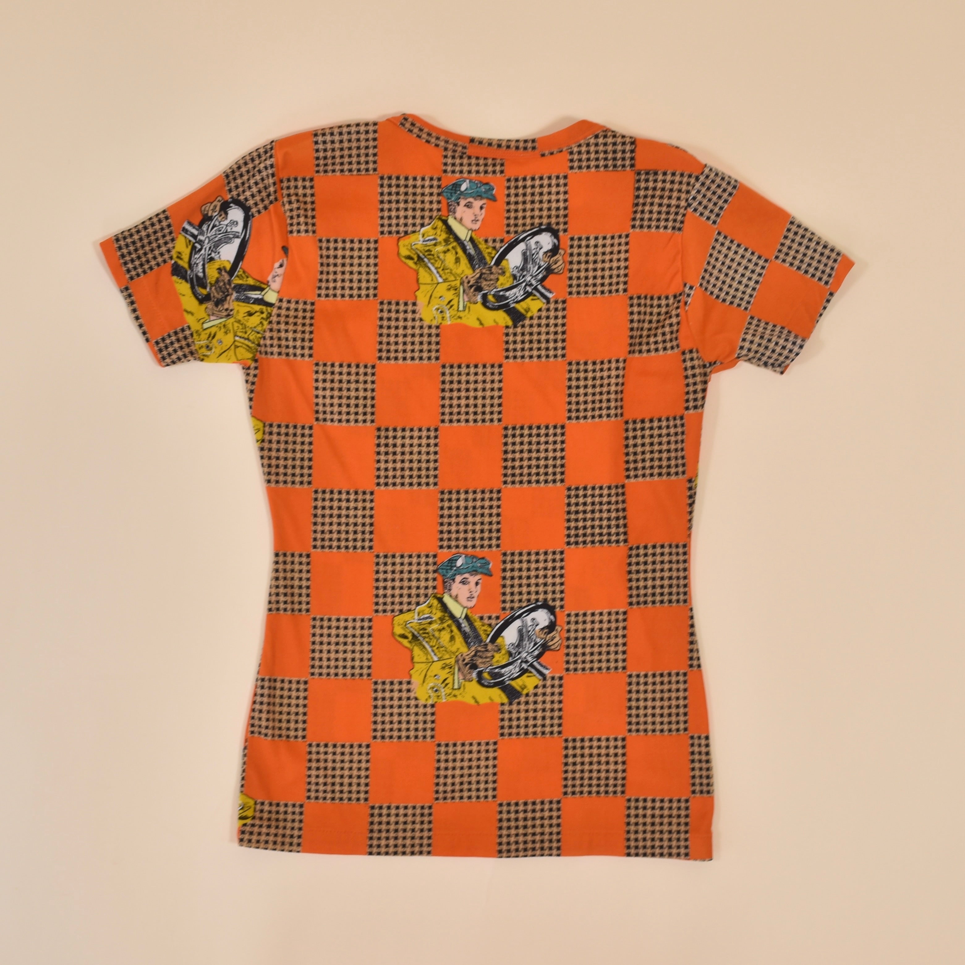1960's graphic nylon t-shirt